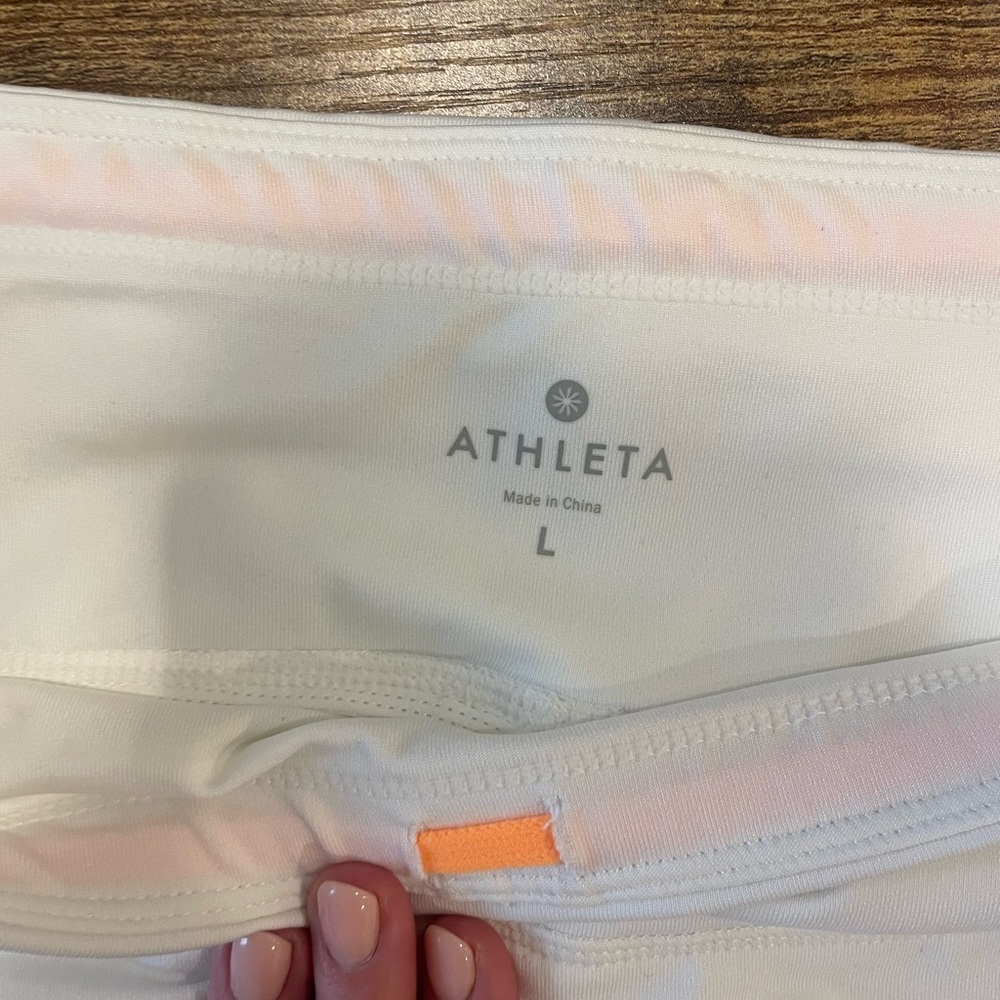 Athleta White Performance Skort - image 2